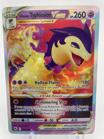 Hisuian Typhlosion Vstar 054 Astral Radiance 