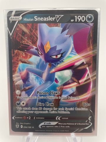 Hisuian Sneasler V 094/189