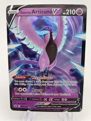 Galarian Articuno V  058/198